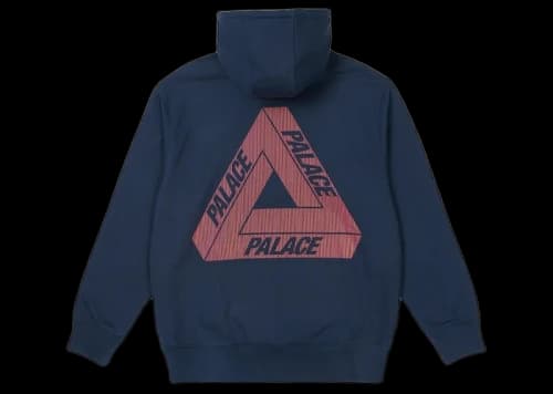 Palace Tri-Lenticular Hood Navy