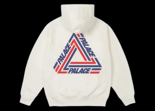 Palace Tri-Line Hood White
