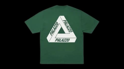Palace Tri Lingual T-Shirt Racey Green
