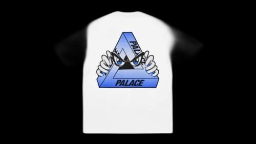 Palace Tri-Peek T-Shirt White