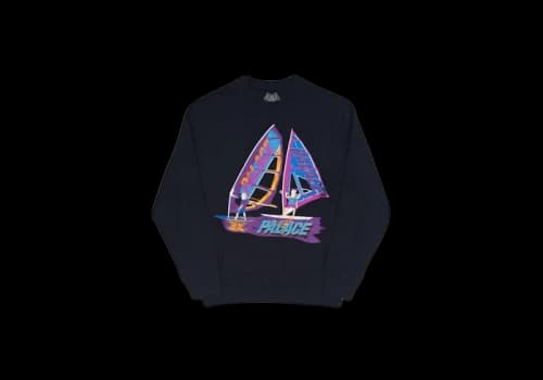 Palace Tri-Sail Crew Black