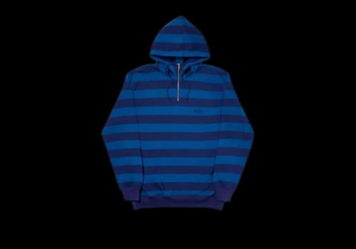 Palace Tri-Stripe-Zip Hood Blue/Navy