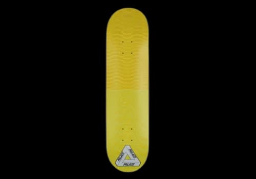 Palace Trippy Stick Two 8.1 Skateboard Deck Yellow