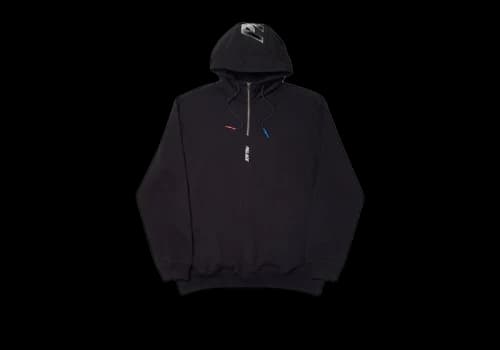 Palace Twill 1/4 Hood Black