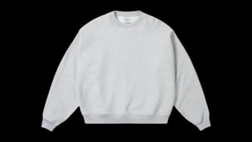 Palace Unisex Crew Grey Marl