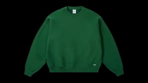 Palace Unisex Crew Racey Green
