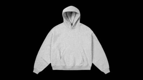 Palace Unisex Hoodie Grey Marl