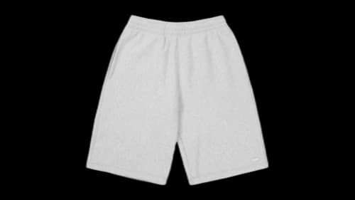 Palace Unisex Short Grey Marl