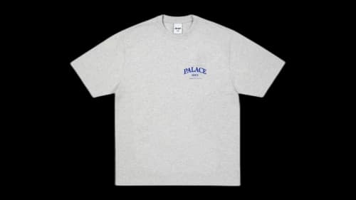 Palace Unitas Slub T-Shirt Grey Marl