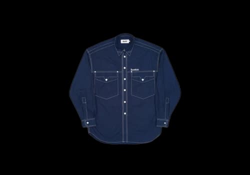 Palace Verse Shirt Navy
