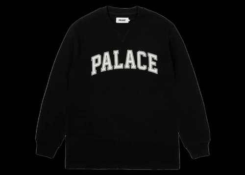 Palace Waffle Longsleeve (SS24) Black