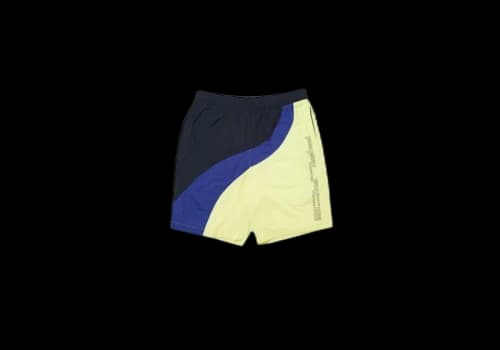 Palace Wave Runner Shell Shorts Yellow/Blue/Black