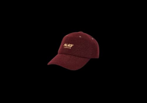 Palace Wool-Up 6-Panel Burgundy
