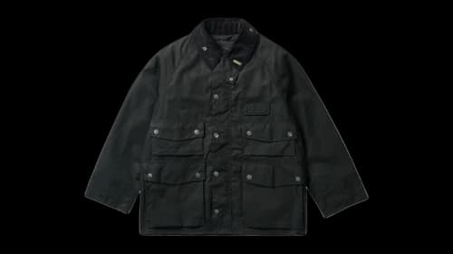 Palace x Barbour Bedale Casual Jacket Black