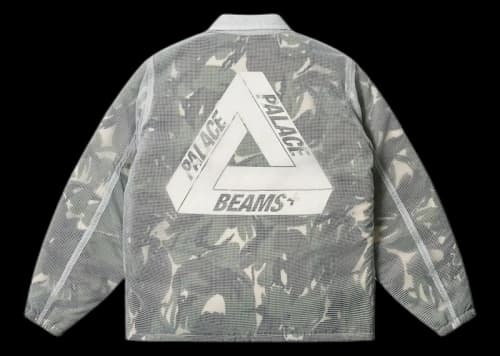 Palace x Beams Plus Coach Fleece Lined Jacket Camo