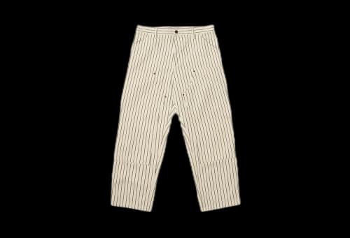 Palace x Carhartt WIP Double Knee Pant Hickory Wax/Black (FW23)