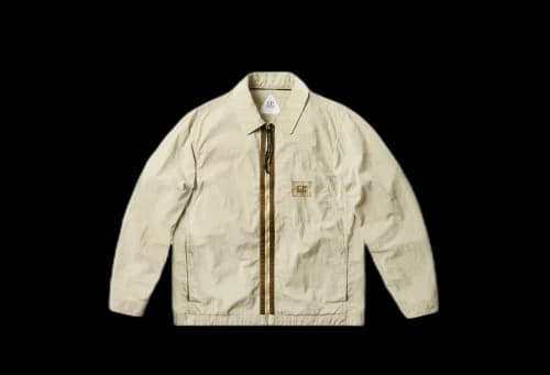 Palace x C.P. Company 50 Film Heavy Overshirt 'Stone' (SS25)