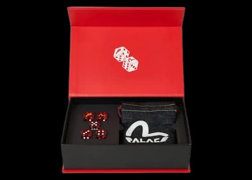 Palace x Evisu Dice Red