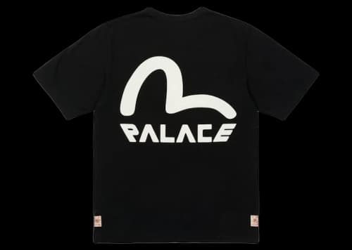 Palace x Evisu Seagull T-shirt Black