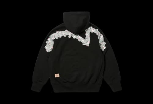 Palace x Evisu Zip Hood Black (SS24)