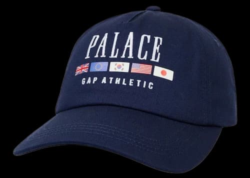 Palace x Gap Flag 6-Panel Navy