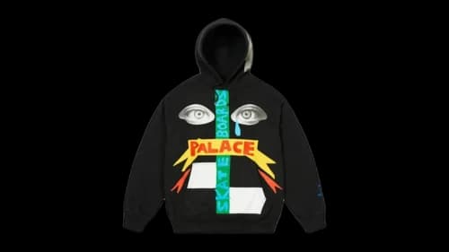 Palace x JCC+ Hood Black