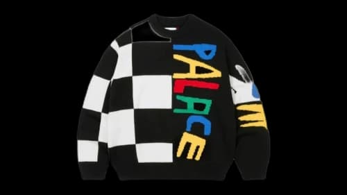 Palace x JCC+ Knit Crew Black