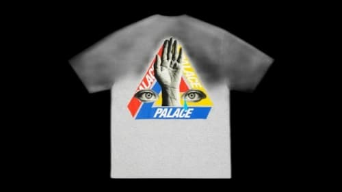 Palace x JCC+ T-Shirt Grey Marl