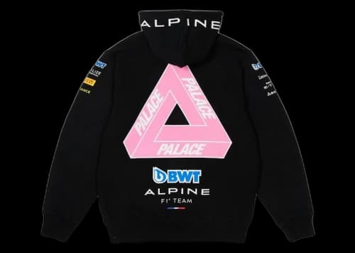 Palace x Kappa For Alpine Hood Black