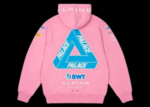 Palace x Kappa For Alpine Hood Pink