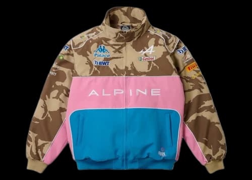 Palace x Kappa For Alpine Pit Jacket Desert Camo