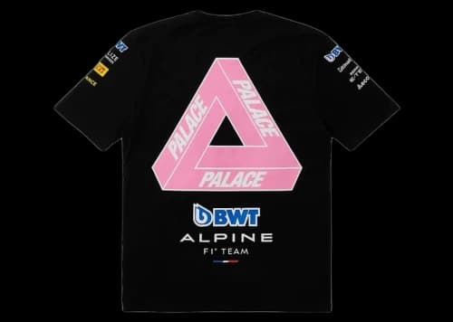 Palace x Kappa For Alpine T-shirt Black