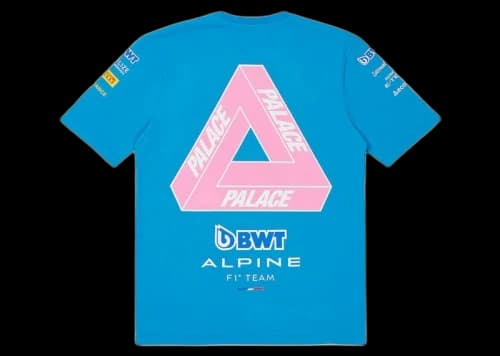 Palace x Kappa For Alpine T-shirt Blue
