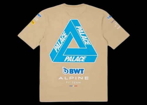 Palace x Kappa For Alpine T-shirt Tan