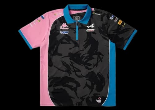 Palace x Kappa For Alpine Tech Polo Night Desert Camo