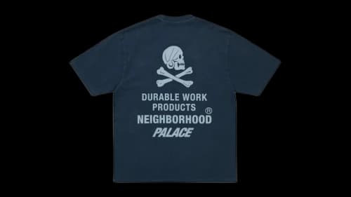 Palace x Neighborhood Pocket T-Shirt Indigo