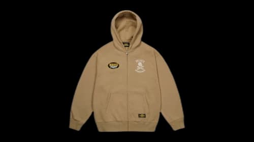 Palace x Neighborhood Skull Zip Hood Incense