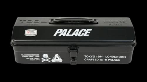 Palace x Neighborhood Toyo Steel Tool Box Black