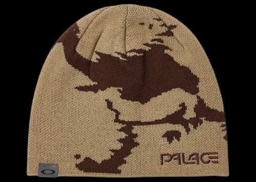 Palace x Oakley Beanie Sand/Brown