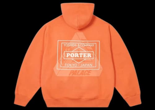 Palace x Porter Logo Hood Orange