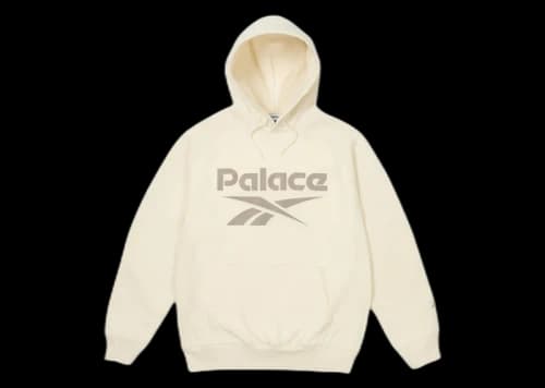 Palace x Reebok Hood Off White