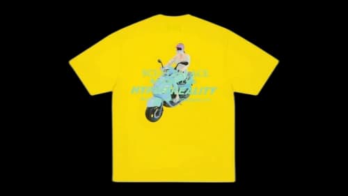 Palace x Sci-Fi Fantasy Email T-shirt Big Yellow