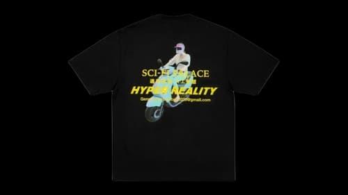 Palace x Sci-Fi Fantasy Email T-shirt Black