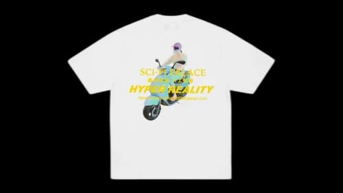 Palace x Sci-Fi Fantasy Email T-shirt White