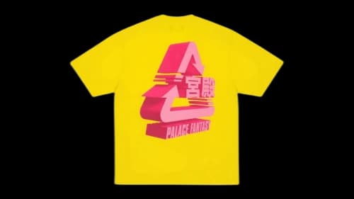 Palace x Sci-Fi Fantasy Tri T-shirt Big Yellow
