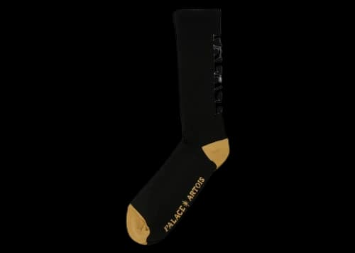 Palace x Stella Artois Court Sock Black