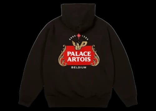 Palace x Stella Artois Hood Black