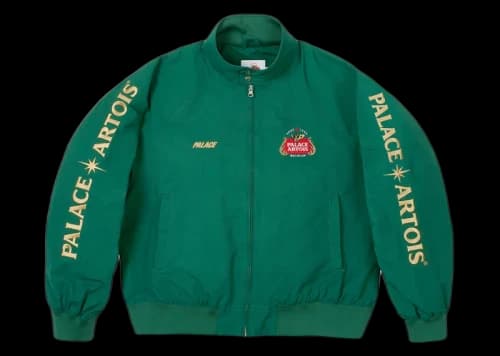 Palace x Stella Artois Match Jacket Bottle Green