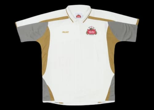 Palace x Stella Artois Tech Polo White