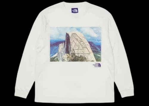 Palace x The North Face Purple Label Longsleeve Graphic T-shirt White